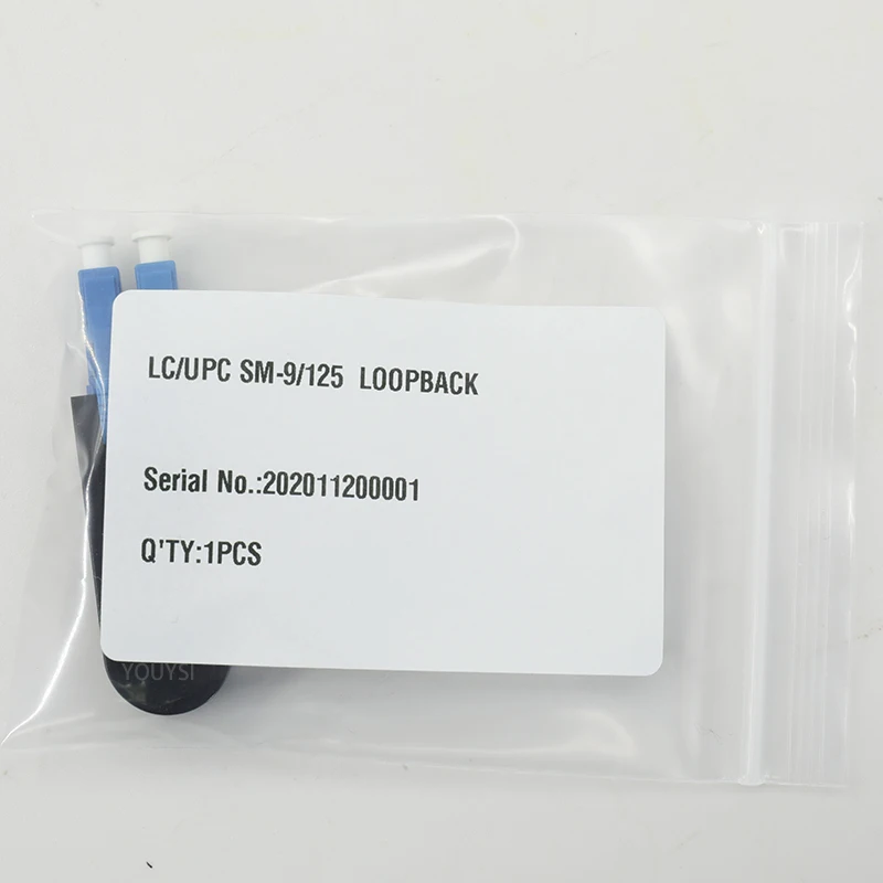 5pcs LC UPC Connector Duplex Fiber Loopback Module Tester adapter SM(9/125) | Optic Equipment