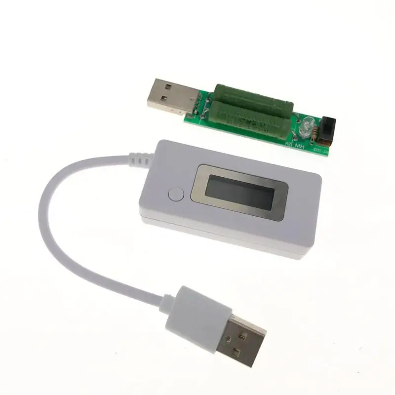 Тестер емкости аккумулятора Micro USB с ЖК-дисплеем измеритель напряжения и тока