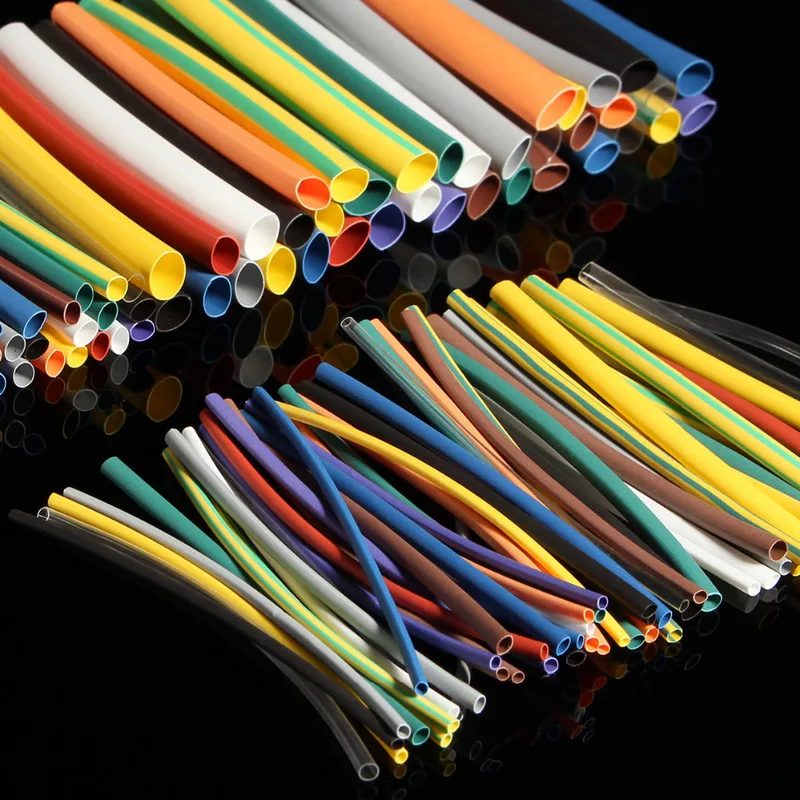 Halogen-Free Kit 144pcs Polyolefin Shrinking Assorted Heat Shrink Tube Wire Cable Insulated Sleeving Tubing Set |