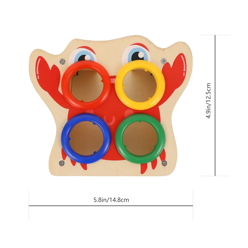 

1 Set Wooden Knock Hand-eye Coordination Training Plaything Educational