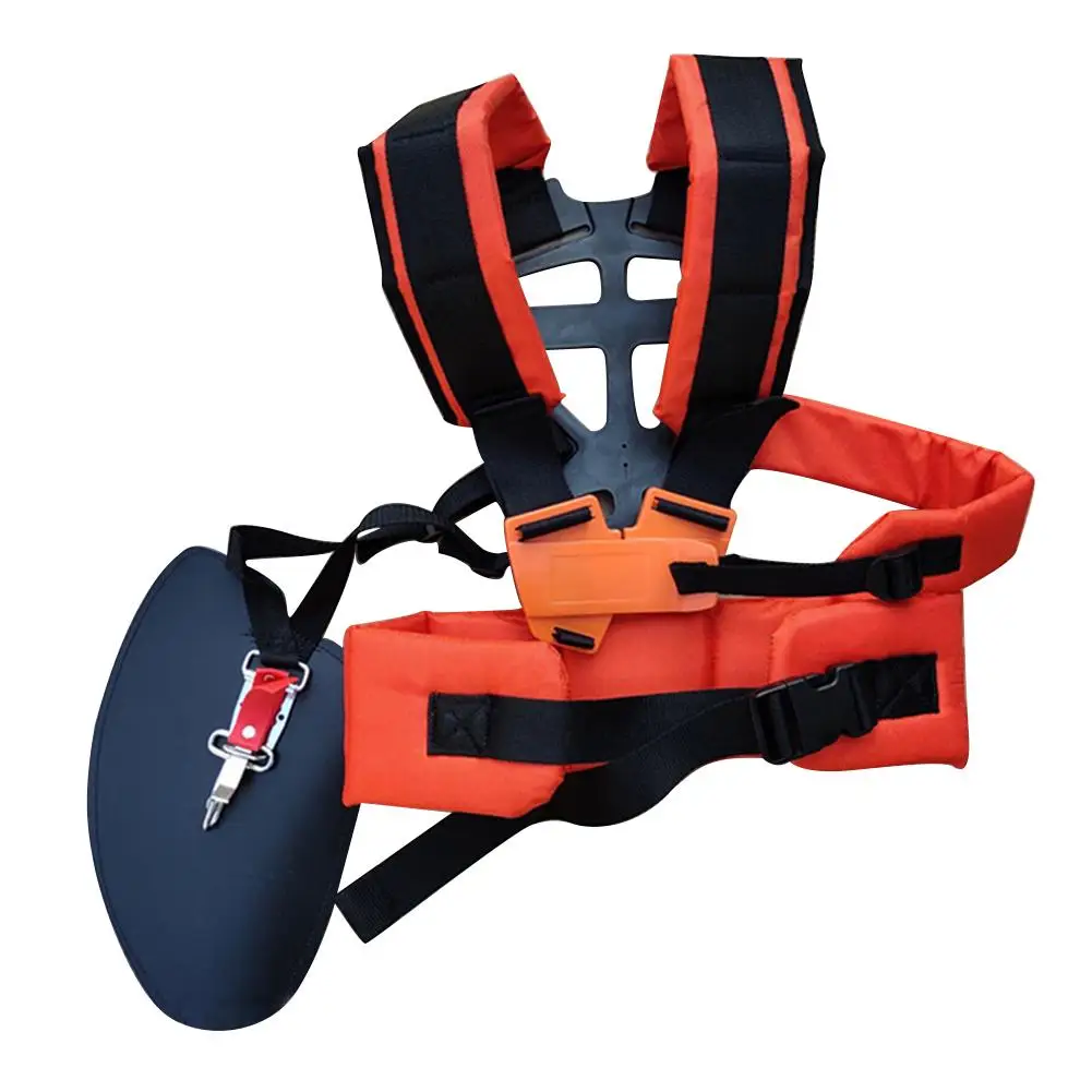 

Cutter Double Shoulder Strap W Shape Harness Strap Comfortable Labor Saving Strimmer Padded Belt for Brush Cutter