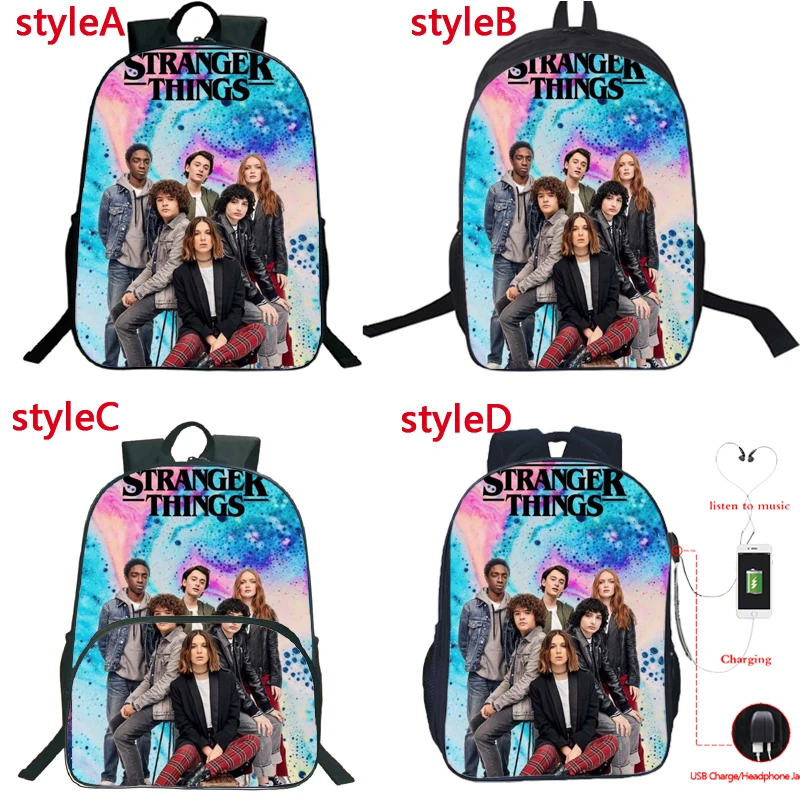 4 вида рюкзак для странных вещей многофункциональный USB зарядка разъем наушников