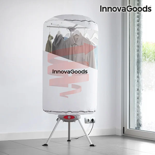 Портативная сушилка для одежды InnovaGoods 1000 Вт белая | Бытовая техника