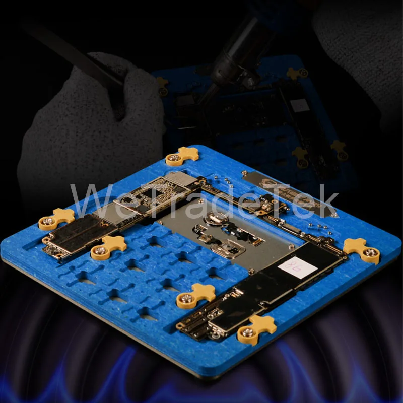 MECHANIC MR5 Motherboard Fixture for Phone XR 8P 8 7P 7 6SP 6S 6 Multifunctional IC Chip CPU NAND Fingerprint Repair PCB Holder |