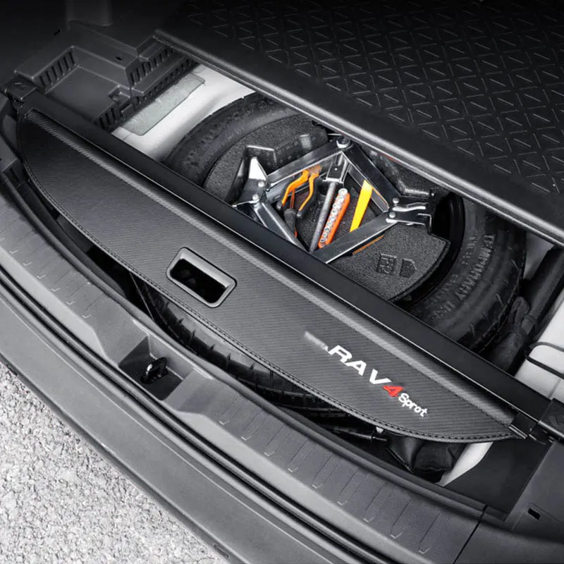 Pаспродажа Кронштейн для багажника TOYOTA RAV4 2020-2022, крышка полки, органайзер для планировки салона автомобиля, хранение деталей, автомобильные аксессуары