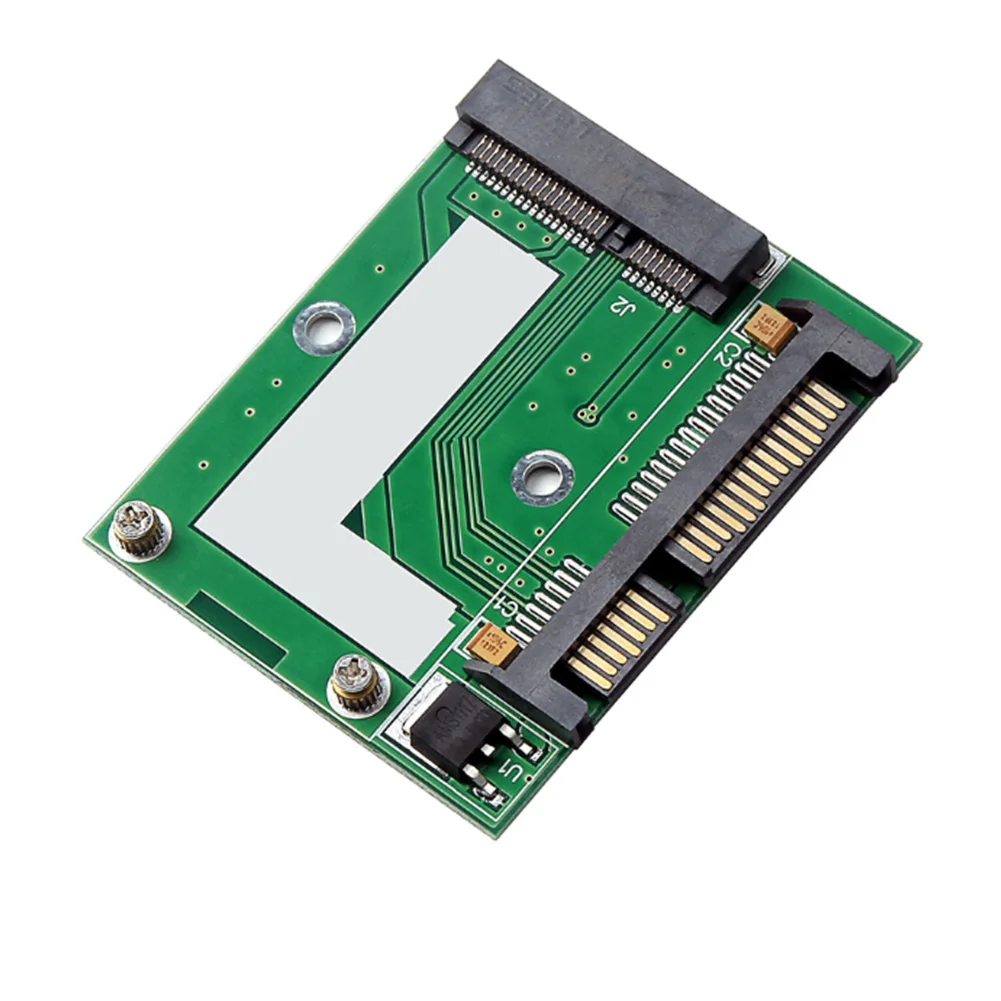 Мини сетевой Высокоскоростной Электронный Сменный адаптер карта mSATA SATA