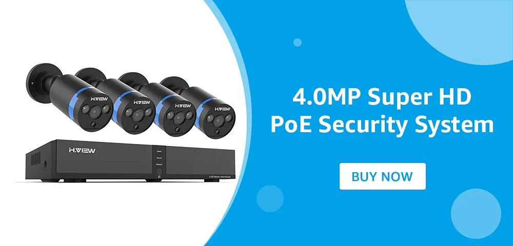 H. View 4CH CCTV система 720P 8CH CCTV DVR система видеонаблюдения 4 шт 720P 1.0MP уличная инфракрасная камера видеонаблюдения 1200 TVL CCTV Камера