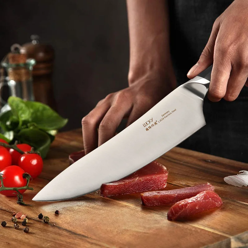 Кухонный нож Chef Gyuto Германия 1 4116 острый из нержавеющей стали сантоку мясницкий