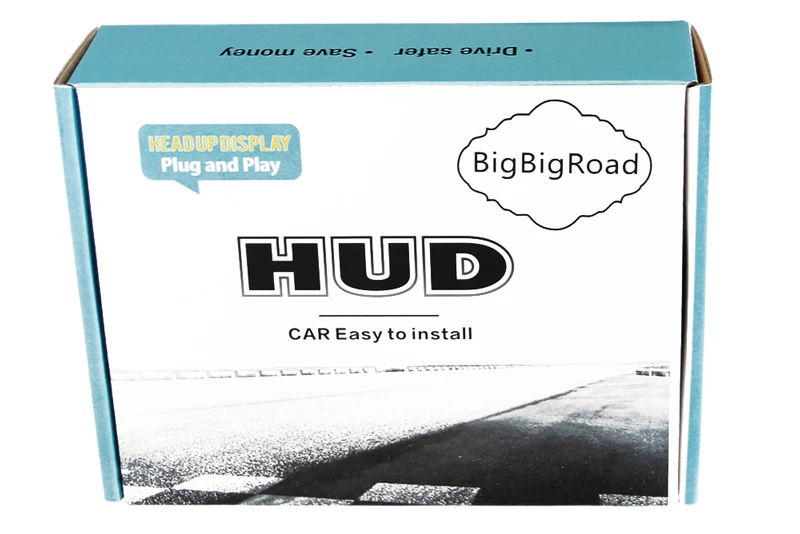 BigBigRoad автомобиля Hud Дисплей для peugeot 2008 208 3008 301 308 408 5008 508 4008 206 207 лобовое стекло проектор Предупреждение
