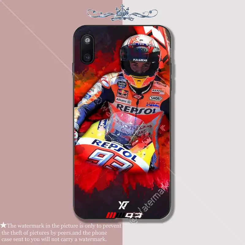 

Marc Marquez Moto Gp 93 Soft TPU Black Case Cover For Huawei Nova 2i 3i 5 T 6 Se 7 Y5 2018 2019 Y9 Prime Y7 2019 Y9s Coque