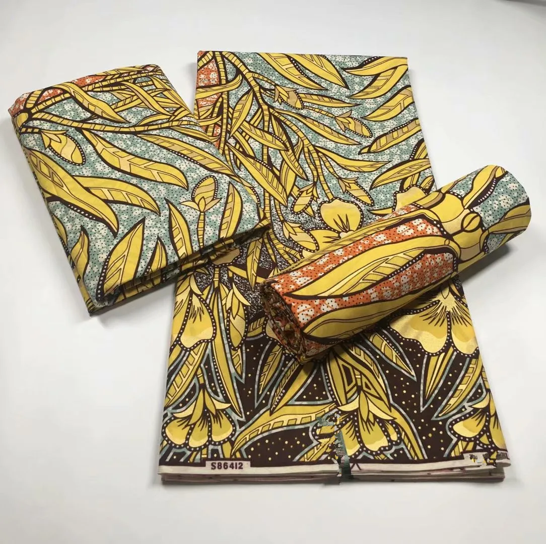 100% хлопок в африканском стиле Анкара воск ткань Африканский нигерийский Гана