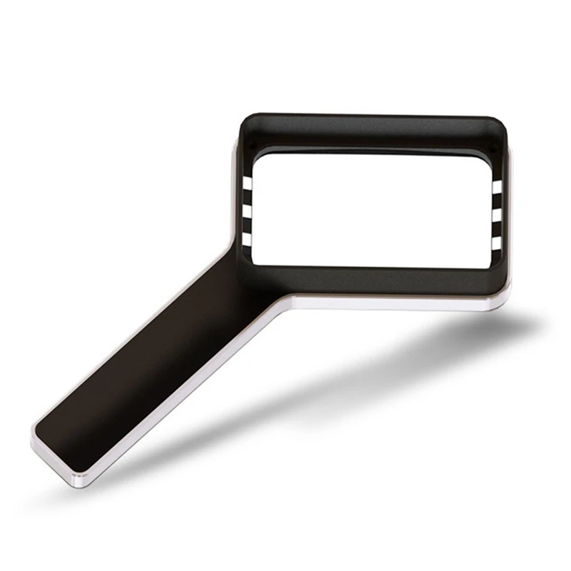 

30 Times Square Magnifying Glass with LED Light Handheld Rechargeable Lithium Battery Magnifier, Read Magnifying Glass