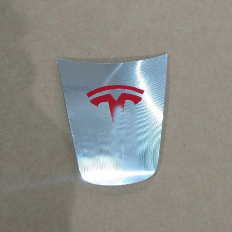 Подходит для рулевого колеса Tesla model 3 нашивка из алюминиевого сплава внутренние