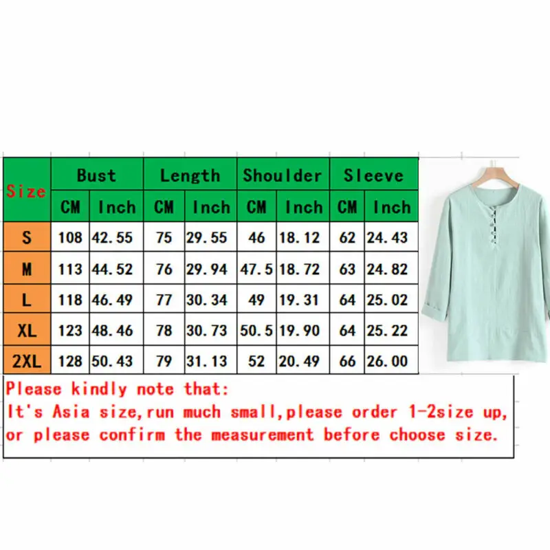 Модная мужская рубашка с длинным рукавом и v образным вырезом Свободные