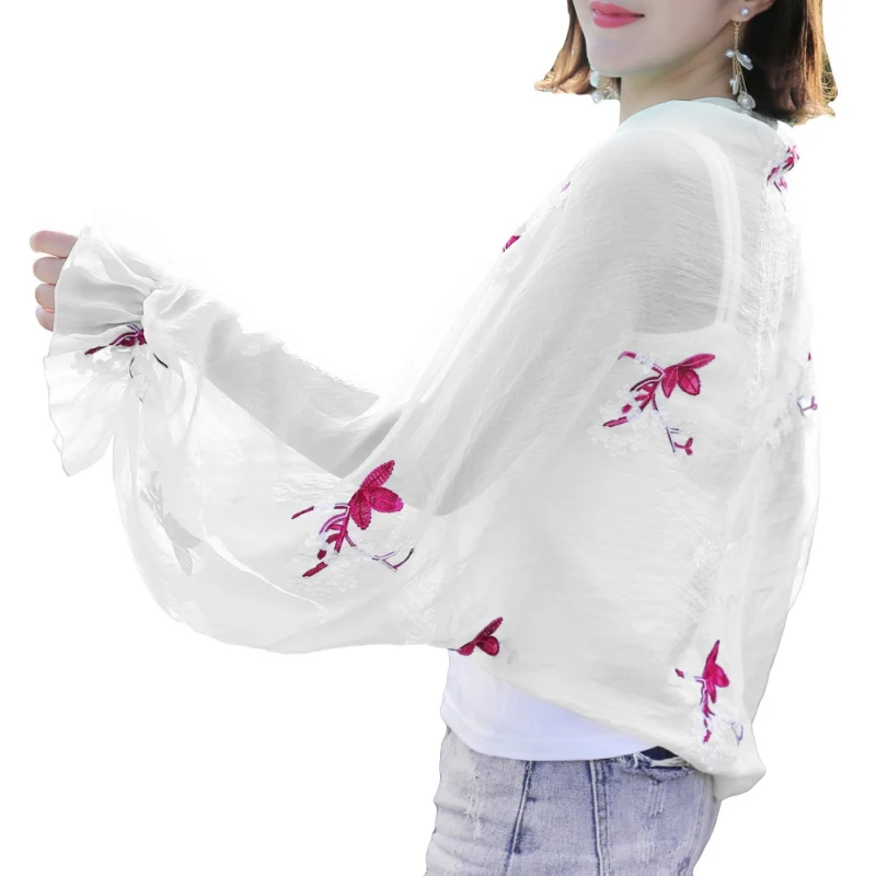 Женское летнее солнцезащитное пальто с длинным рукавом сетчатая дышащая