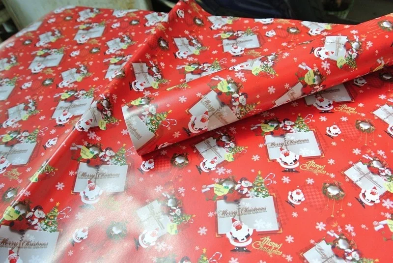 

5pcs Wrapping Paper Gift Wrap Artware Packing Package Paper Christmas Paper HEE889