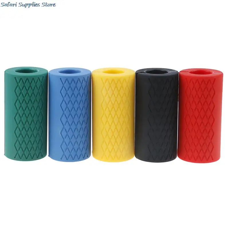 Штанги для гантелей Толстая ручка тяжелой атлетики силиконовая