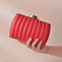 red evening bags clutch designer purses for women small casual pu unique square handbag shoulder ladies cross body bag 2022