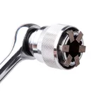 Универсальный адаптивный гаечный ключ, Универсальное крепление для нескольких сверл, Универсальная головка, приводной ключ 38 дюйма, инструменты для ремонта автомобилей