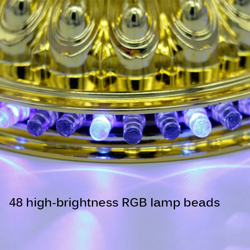 Красочный Светодиодный светильник шар для дискотеки с Mp3 плеер выпускного вечера