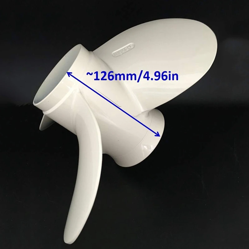 69W459450000 13 дюймов МОРСКОЙ лодочный подвесной пропеллер 11 1/8 г для Yamaha 25-60HP |