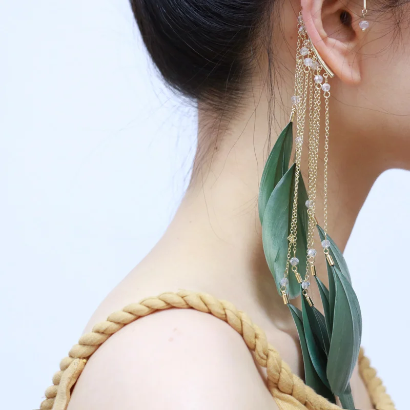 

10pcs Fashion Jewelry Color feather pendant DIY Handmade earrings Earrings making Earring materials Animal hair accessories