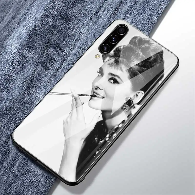 

Sexy Marilyn Monroe Glass Case For Samsung Galaxy A70 A50 A40 A30 A20 S A10 A91 J4 J6 Plus A51 A71 Tempered Phone Coque Cas