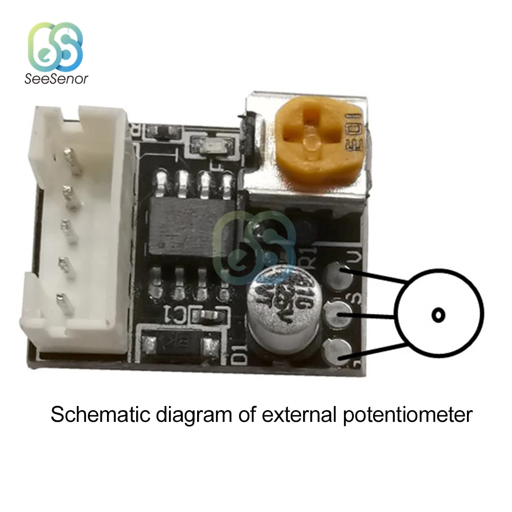 Трехфазный бесщеточный двигатель постоянного тока DC3.8-15V 10 Вт DC6-20V 60 модуль PWM без
