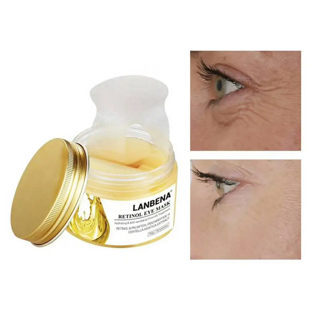 Retinol увлажняющая 50 шт. маска для глаз набор с ретинолом гиалуроновой кислотой и