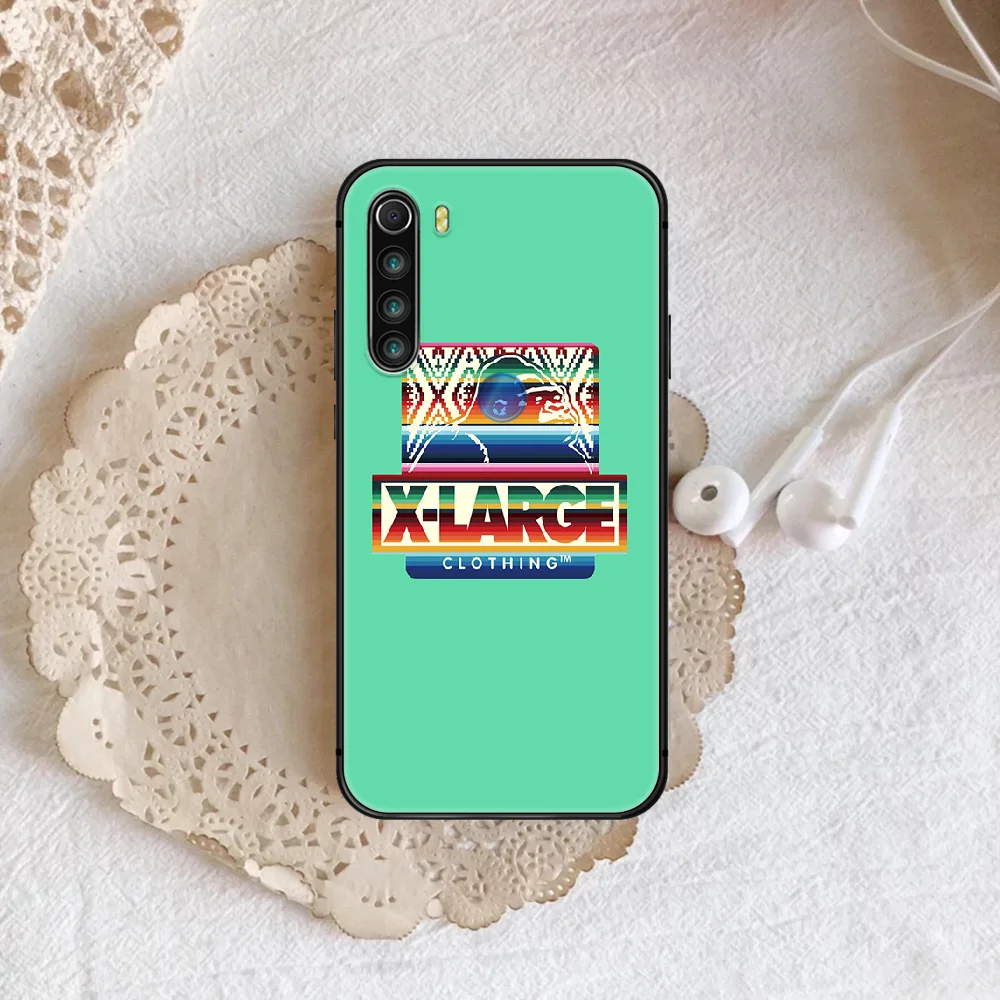 

Street fashion Phone Case For XIAOMI Redmi Note 5 7 8 T 9 6A 7A 8A 9S K 20 30 Pro black Prime Trend Cover 3D Shell Fashion
