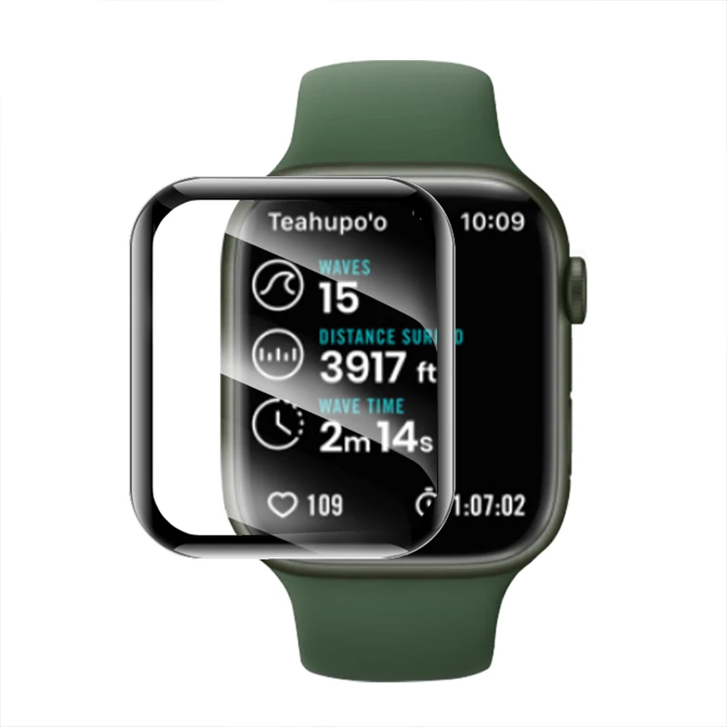 

Ультратонкая защитная плёнка для часов Apple Watch Series 7 6 SE 5 4 3