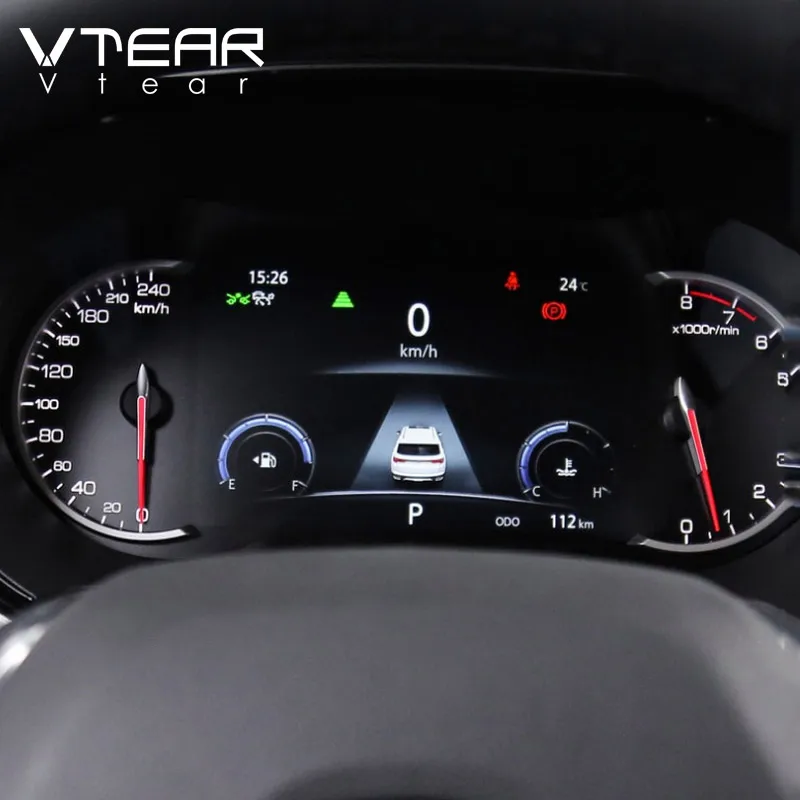 Vtear для Changan CS35 Plus пленка наклейка навигации GPS украшение салона автомобиля