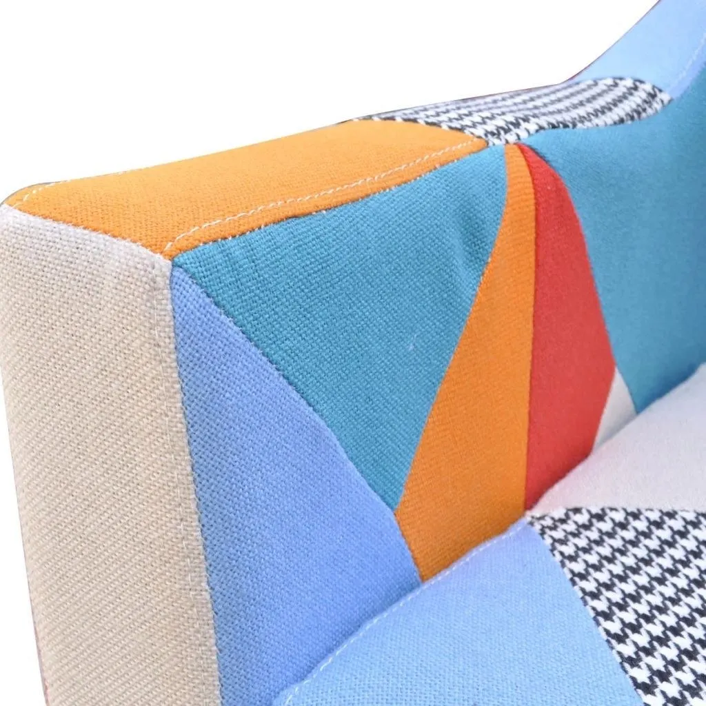 

AU WarehouseFurniture TV Armchair Fabric Patchwork Free Shipping