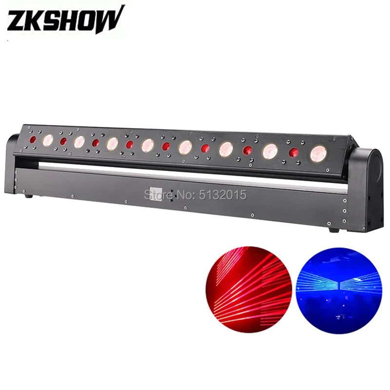 4 шт./партия лазерный проектор с 8 глазами