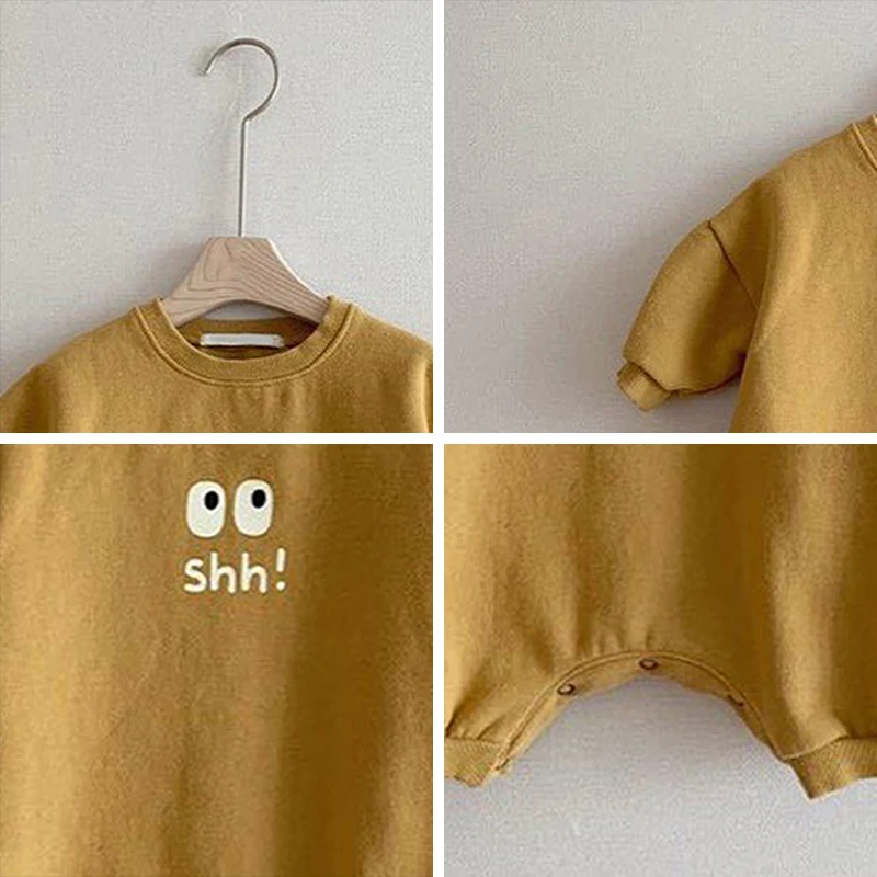 

Keelorn Spring Cute Baby Rompers Infant Boys Cartoon Print Clothing Winter Toddler Unisex Long Sleeve Bodysuits 0-2Y