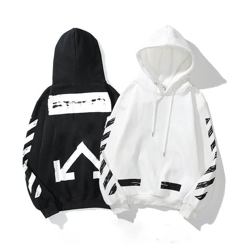 

Fw21 Классическая модная уличная брендовая толстовка с капюшоном Джерри Лоренсо со стрелками принт граффити Свободный пуловер и бархатная т...
