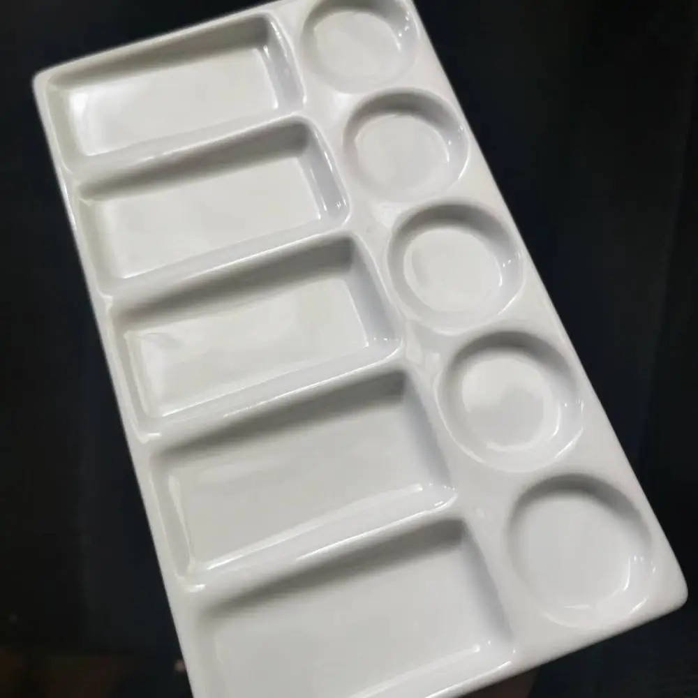 1 шт. стоматологический лабораторный материал 10 слотов керамическая палитра