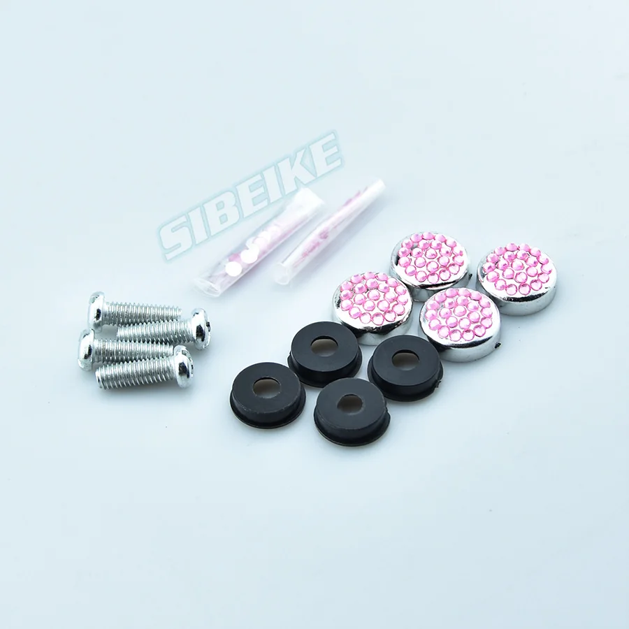 Рамка для номерного знака с кристаллами девочек 2 шт. | Автомобили и мотоциклы