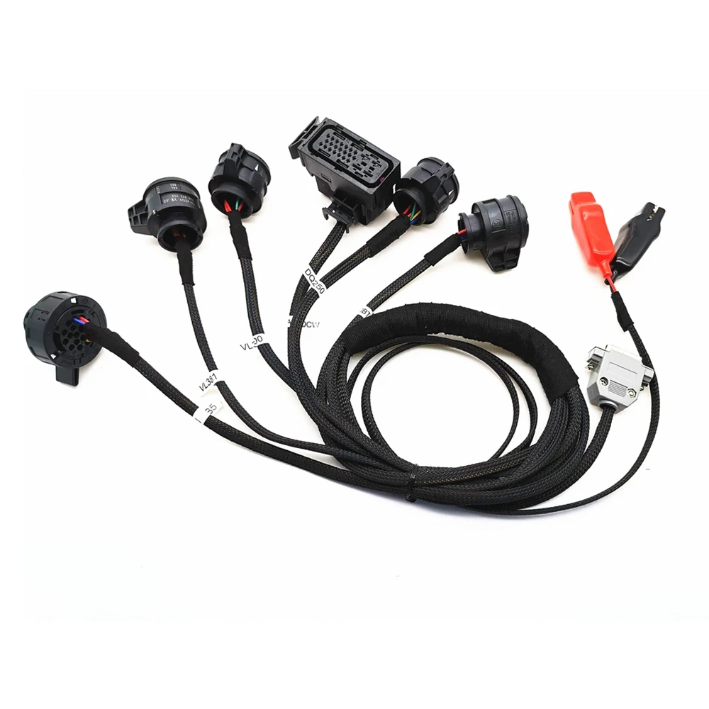 Кабели адаптера коробки передач для VAG Au-di работает с ECU V1.95 флеш-память чтения и