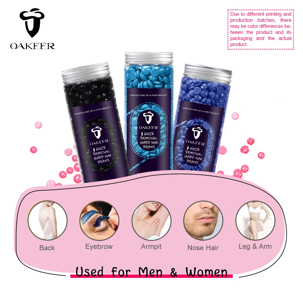 400 г Уход за волосами восковые бусинки безболезненного удаления волос твердый