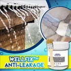 WELLFIX водонепроницаемый прозрачный герметик для защиты от протечек, могучий клей для крыши стен, ванной комнаты, туалета, Ремонтное средство 30100300 г