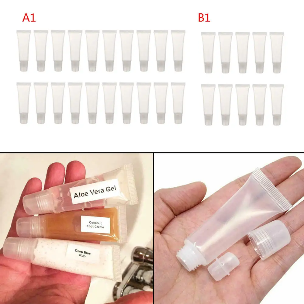 Пустой бальзам для губ 8 мл 10/20 шт.|Многоразовые бутылки| |
