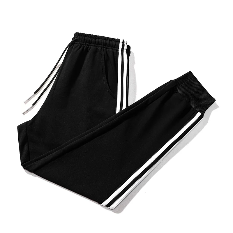 

Plus Size 8xl 7xl 6xl Mens Casual Sports Pants Loose Version Fitness Running Trousers Summer Workout Pants Sweatpants 3 Stripes