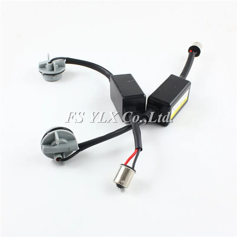 FSYLX Car BA15S 1156 1157 7440 7443 BA9S светодиодный предупреждающий резистор нагрузки Canbus