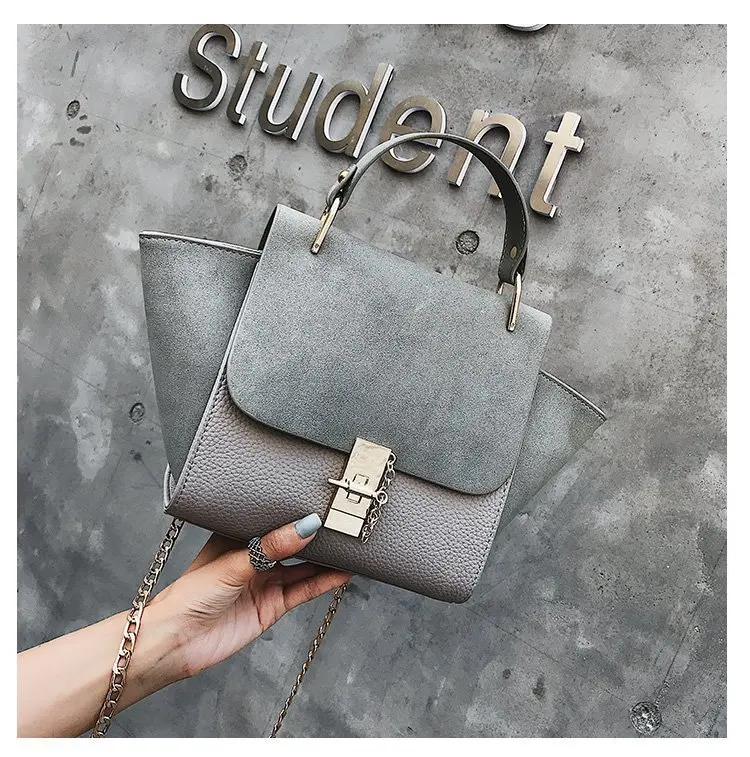

Fashion Female Bag 2020 New Quality Matte PU Leather Women's Designer Handbag Ladies Large Shoulder Messenger Bag