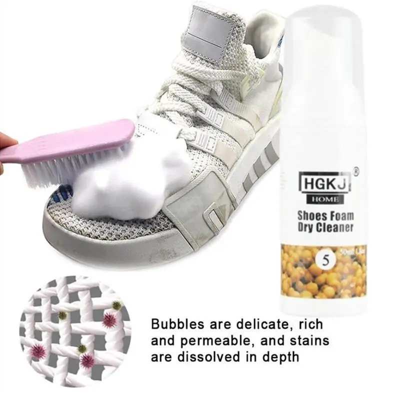 

2020 New Household Cleaning Chemicals For Dirty Shoes Shoes Foam Products Dry Foam Cleaner Shoes Cleanup Q1I0 M5M2
