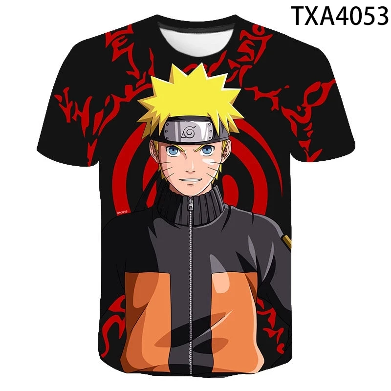 

Japanese anime Kids 3D printed T Shirt Man boy Street O collar T Shirt Super fashion sweatshirt SummerHarajukuTop 4T-14T
