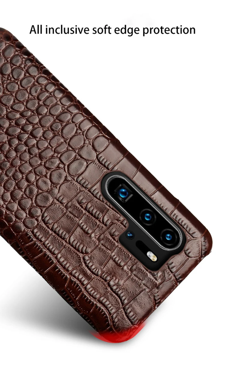 Воловья кожа чехол для телефона huawei mate 10 30 P10 P20 P30 для Honor 7X8X9X9 10 lite 20 Pro Y9 Y6 P Smart кожаная задняя крышка