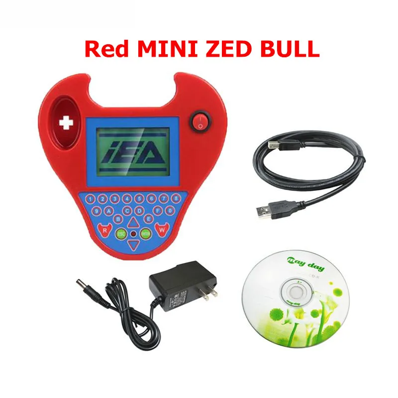 RED MINI ZED SBB V48.99 V48.88 v48.02 ключевой программист добавить новые автомобили обновление SBB v3.02 такая же Функция как CK100+ 2 цвета мини ZED BULL - Цвет: RED MINI ZED