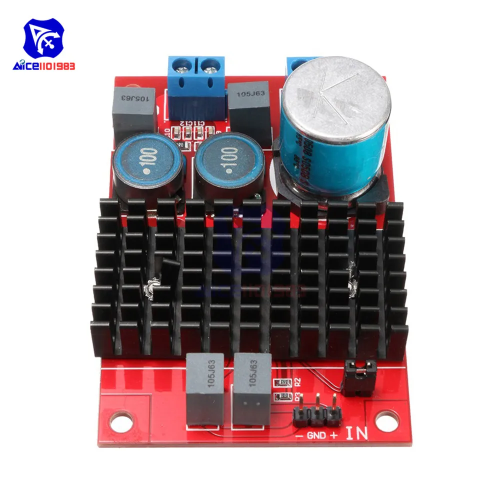 Одноканальный цифровой усилитель мощности 12 24 В постоянного тока 100 Вт TPA3116 плата